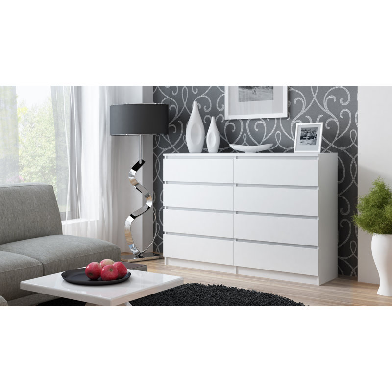 Zipcode Design Abril 8 Drawer Chest of Drawers & Reviews Wayfair.co.uk